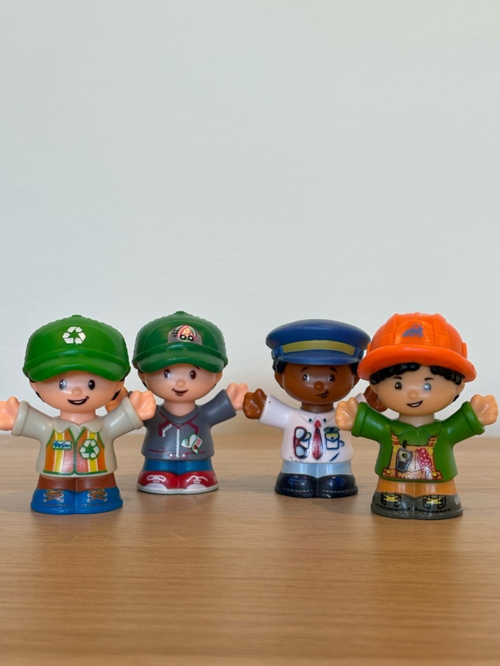 Fisher-Price Little People Career Friends Lot of 4 Figures